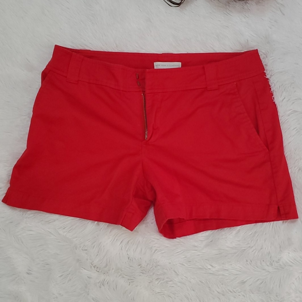 Red NC&C shorts